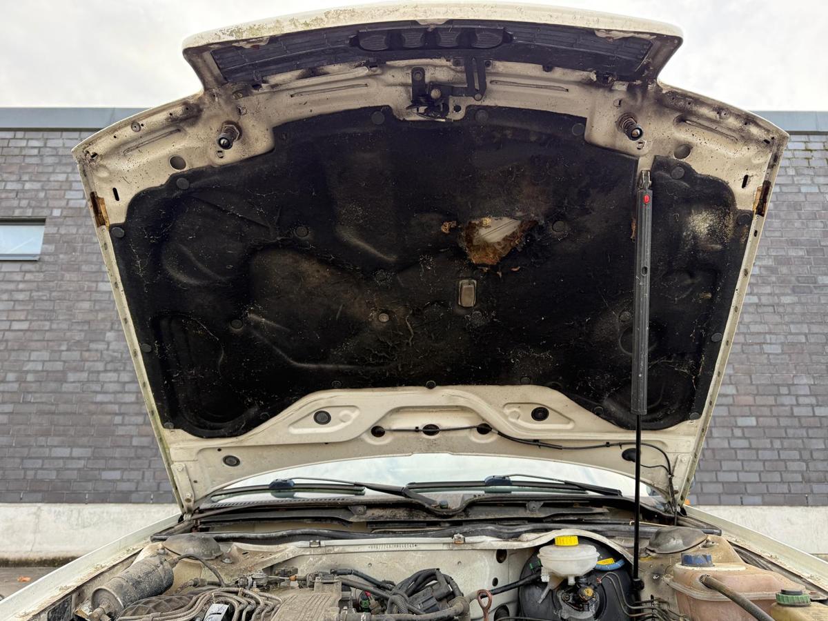 Audi 100 C4 original Motorhaube Deckel vorn L90E Alpinweiss BJ91